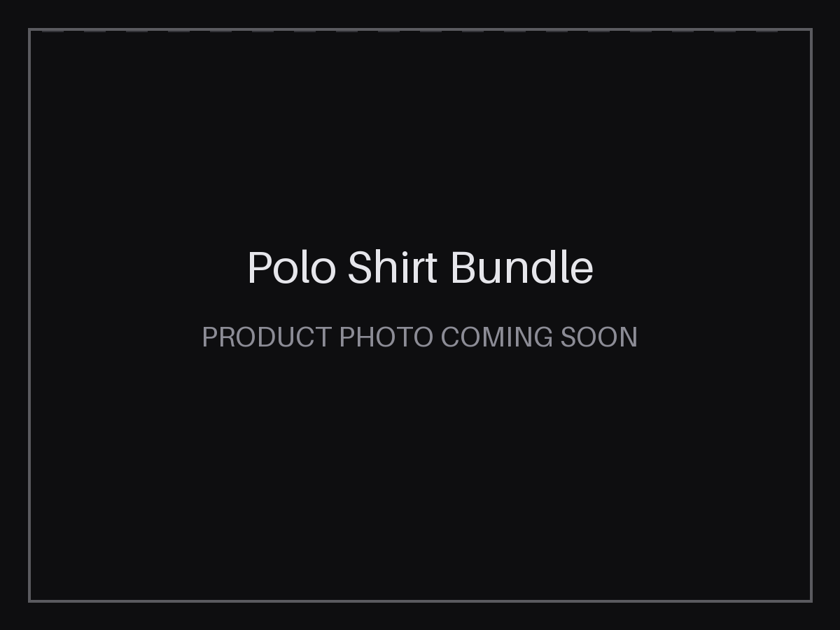 Polo Shirt Bundle — 12 Month